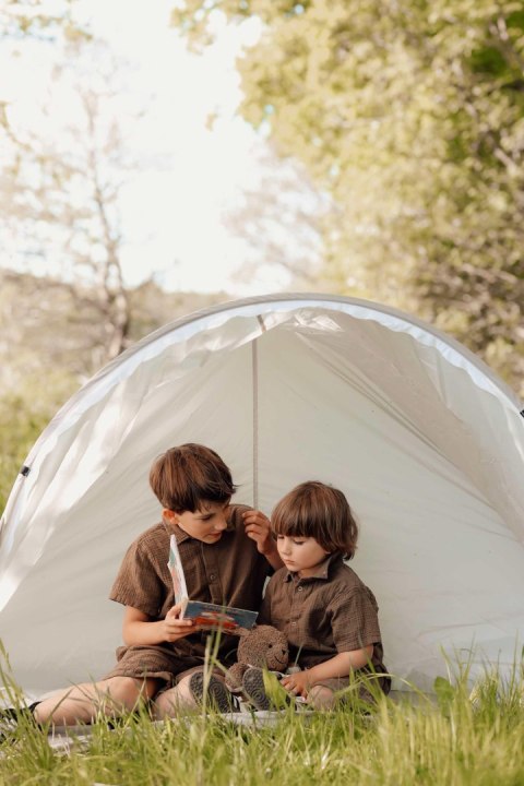 Namiot plażowy Pop-Up Family duży grey UV50+