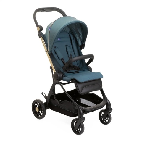 ONE4EVER Chicco Wózek spacerowy z dwoma siedziskami do 22 kg - GREEN GEM