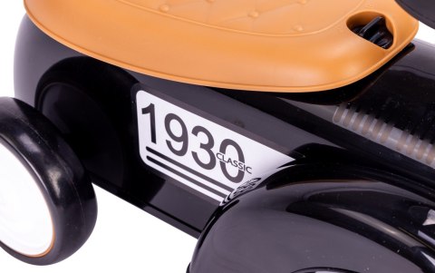 Jeździk RETRO, chodzik, pchacz - czarny