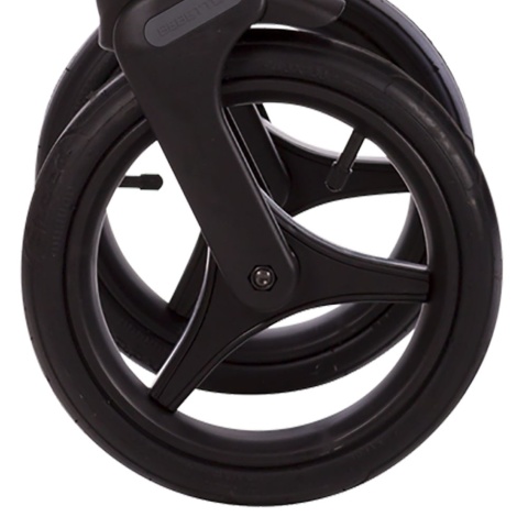 KOŁO TRIO V1L MAŁE - CZARNE + CZARNE + CZARNA RAMKA POMPOWANE