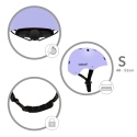 Kask ochronny dla dzieci Kidwell ORIX II na rower, rolki i hulajnogę! 48-52 cm - Violet Gloss S