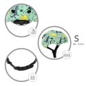 Kask ochronny dla dzieci Kidwell ORIX PLUS na rower, rolki i hulajnogę! 48-52 cm - Dino S