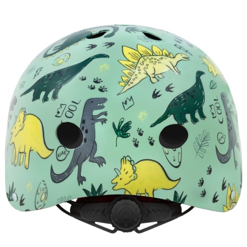 Kask ochronny dla dzieci Kidwell ORIX PLUS na rower, rolki i hulajnogę! 48-52 cm - Dino S