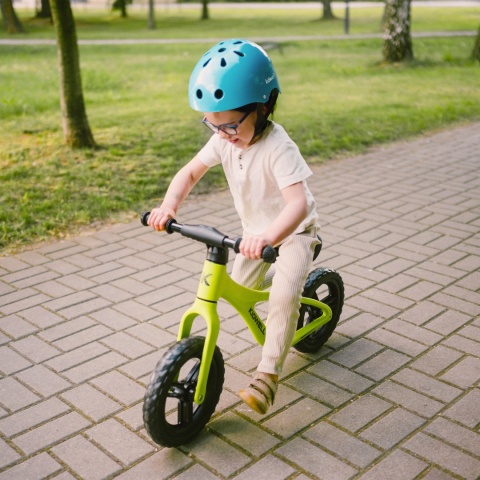 Kask ochronny dla dzieci Kidwell ORIX PLUS na rower, rolki i hulajnogę! 52-56 cm - Blue M