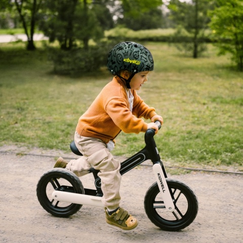 Kask ochronny dla dzieci Kidwell ORIX PLUS na rower, rolki i hulajnogę! 52-56 cm - Graffiti M