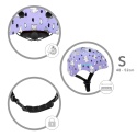 Kask ochronny dla dzieci Kidwell ORIX PLUS na rower, rolki i hulajnogę! 48-52 cm - Kitty S