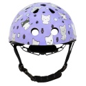 Kask ochronny dla dzieci Kidwell ORIX PLUS na rower, rolki i hulajnogę! 52-56 cm - Kitty M