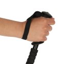 Kijki kije trekkingowe do nordic walking składane 2 sztuki czarne