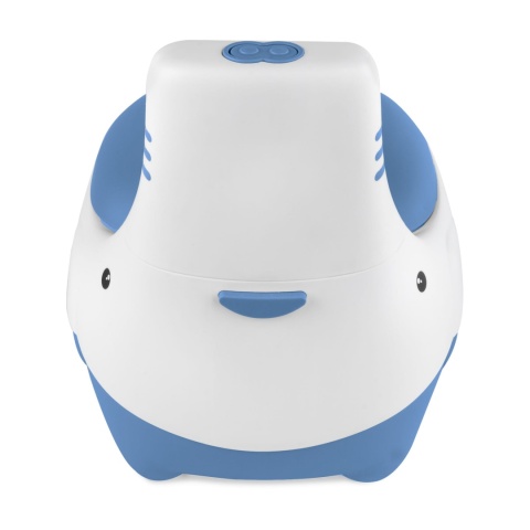 Nocnik interaktywny dla dzieci z dźwiękiem spłuczki Kidwell FINO Blue