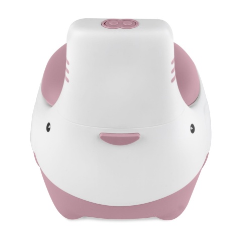 Nocnik interaktywny dla dzieci z dźwiękiem spłuczki Kidwell FINO Pink