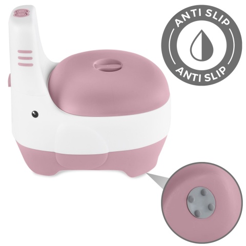 Nocnik interaktywny dla dzieci z dźwiękiem spłuczki Kidwell FINO Pink