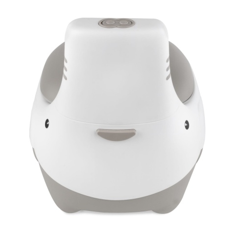 Nocnik interaktywny dla dzieci z dźwiękiem spłuczki Kidwell FINO szary