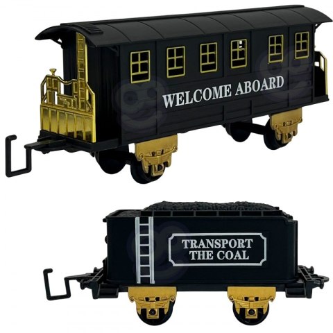 WOOPIE Pociąg Lokomotywa Zestaw XXL Tor 403 cm