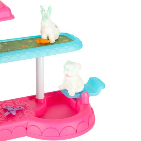 SPA dla zwierząt domek malowanie kąpanie zwierząt mazaki zmywalne akcesoria 26 elementów