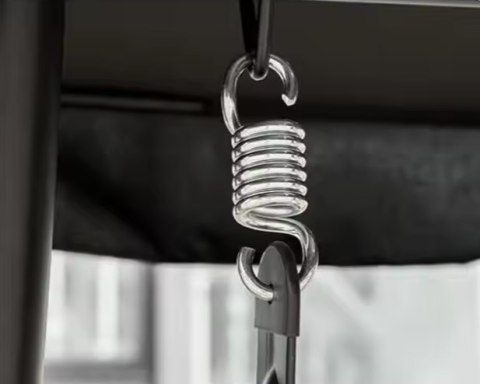 Huśtawka Czteroosobowa Ogrodowa Bujana Daszek Wolnostojąca Czarna