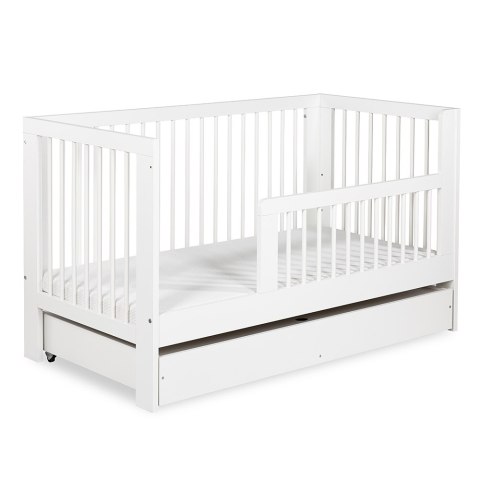 KLUPŚ Łóżko-tapczanik 140x70 OLIVIA biel