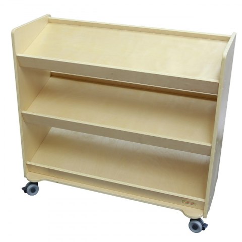 MASTERKIDZ Regał na Kółka - 3 Półki Na Akcesoria Do Tablicy STEM 800H x 800L