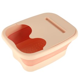 Miska do masażu mycia stóp nóg silikonowa składana wiadro z wypustkami