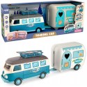 WOOPIE Kamper XL dla Lalek Zestaw Kempingowy z Przyczepką