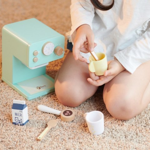 CLASSIC WORLD CW50560 Drewniany Ekspres do Kawy Zestaw dla Dzieci 7 el.