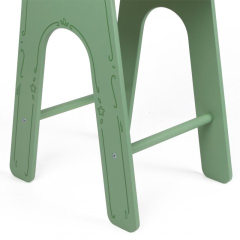 CLASSIC WORLD CW50631 Drewniane Krzesełko Vintage do Karmienia dla Lalek