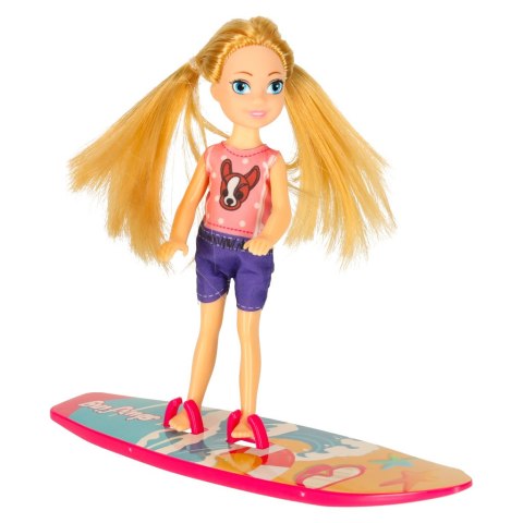 Łódź dla lalek jacht imprezowy rozkładany lalka deska surfingowa