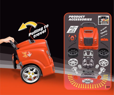 Milly Mally Silnik rozkręcalny N-gine Red