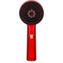 Masażer szczotka do masażu skóry głowy aplikator olejków USB czerwona