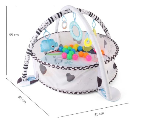 TinyMini JL626-2D Mata edukacyjna 2w1 Basen z Piłkami