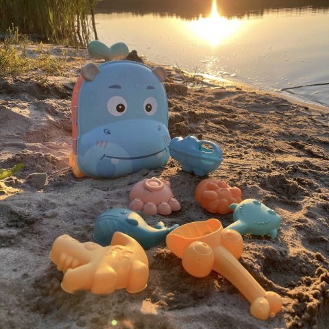 WOOPIE 42912 Walizka dla dzieci hipopotam