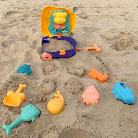 WOOPIE 44138 Zestaw do Piasku 3w1 Walizka Piesek Stolik Wodny*