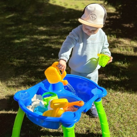 WOOPIE 46484 Stolik Wodny 2w1 Piaskownica 9 akc.