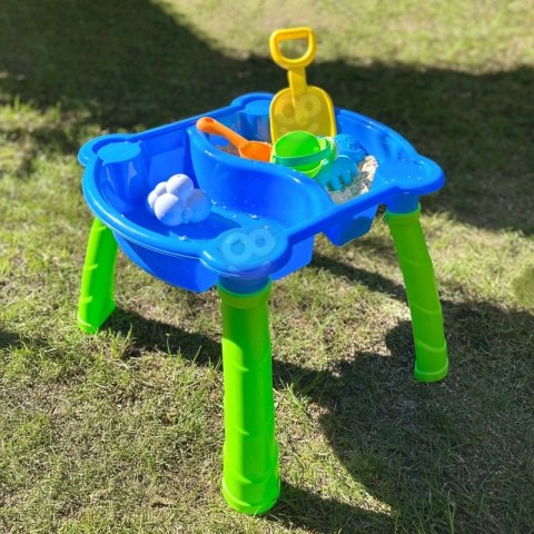 WOOPIE 46484 Stolik Wodny 2w1 Piaskownica 9 akc.