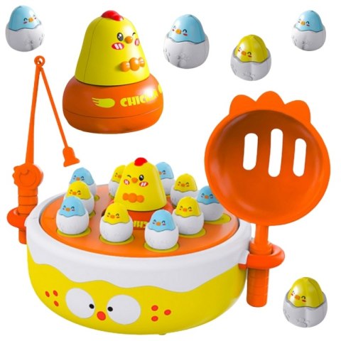 WOOPIE 53712 Gra zręcznościowa łowienie kurczaków