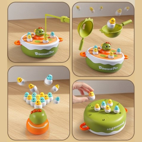 WOOPIE 53729 Gra zręcznościowa łowienie dinozaurów