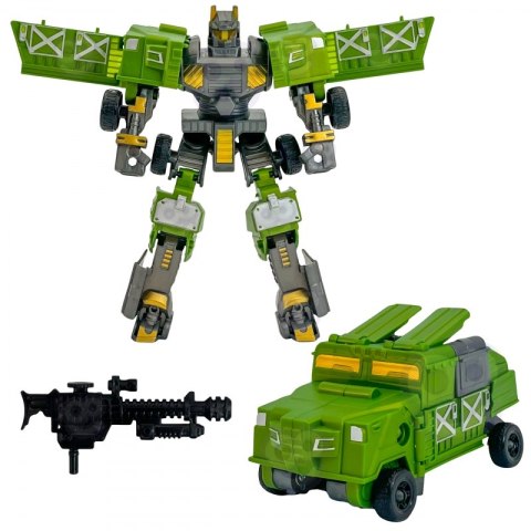 WOOPIE 53880 Roboty Transformujące Zestaw 4w1 Samochody Bojowe