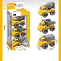 WOOPIE 53941 Zestaw 3 pojazdy budowlane