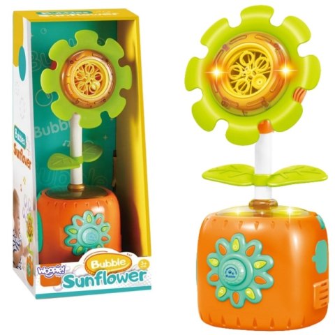 WOOPIE 54108 Interaktywny Słonecznik Maszyna do Baniek Mydlanych