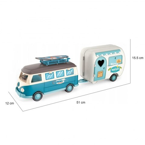 WOOPIE 54115 Kamper z przyczepką efekty świetlne*
