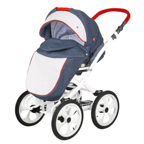 MARCELLO 3W1 ADAMEX klasyczny wózek dziecięcy z fotelikiem Kite 0-13kg - Polski Produkt