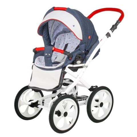 MARCELLO 3W1 ADAMEX klasyczny wózek dziecięcy z fotelikiem Kite 0-13kg - Polski Produkt