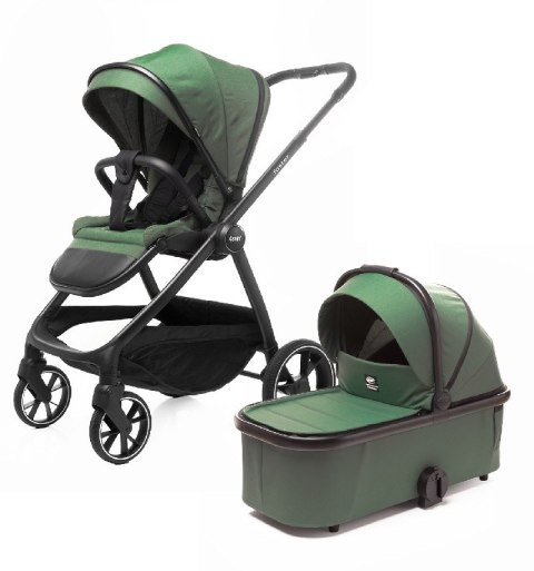 4 BABY Wózek uniwersalny FOSTER 2w1 GREEN