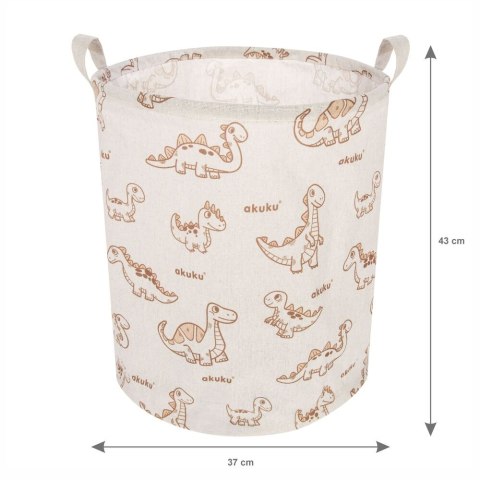 AKUKU A0694 Składany kosz na zabawki Dino