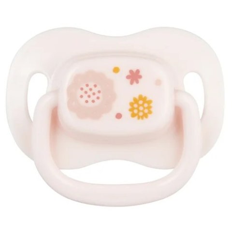 CANPOL 22/580_pin_new Smoczek uspokajający silikon symetryczny 0-6m Newborn Baby różowy