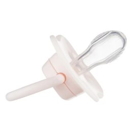 CANPOL 22/580_pin_new Smoczek uspokajający silikon symetryczny 0-6m Newborn Baby różowy
