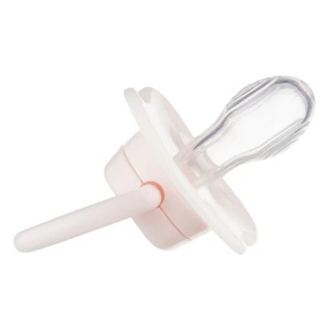 CANPOL 22/580_pin_new Smoczek uspokajający silikon symetryczny 0-6m Newborn Baby różowy