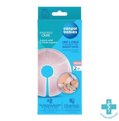 CANPOL 78/023 Kompresy żelowe na piersi 2 szt