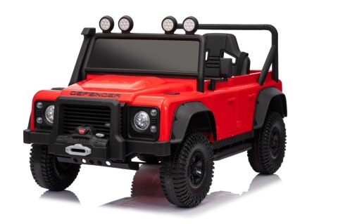 Pojazd Land Rover Defender 110 SVX Concept Czerwony
