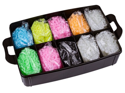 Prasowanka, Koraliki Do Prasowania, Zestaw 10000 Elementów ŚWIECĄCE W CIEMNOŚCI Szablony Przecena 1