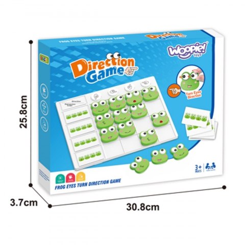 WOOPIE Gra Układanka Żabie Oczka - Zestaw 6 szt.